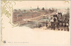 Paris 1e Panorama des Sept Ponts à Paris 1er