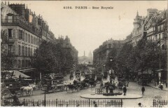 Paris 1e Rue Royale à Paris 1er