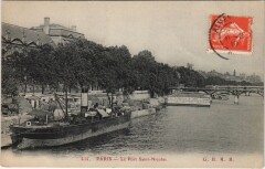 Paris 1e Port Saint-Nicolas à Paris 1er