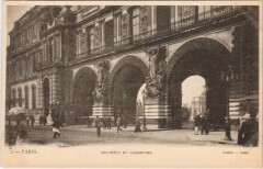 Paris 1e guichets du Carrousel à Paris 1er