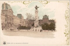 Paris 1e Monument de Gambetta à Paris 1er
