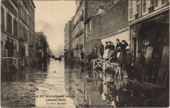 Inondations 1910 Paris Rue Rouelle