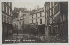 Inondations 1910 Paris Rue de Charonne