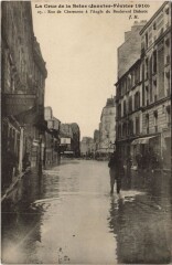 Inondations 1910 Paris Rue de Charenton