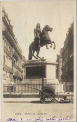 Paris 1e Statue de Louis Xiv à Paris 1er