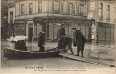 Inondations Paris Religieuses de Saint-Vincent-de-Paul en charite
