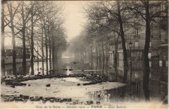 Inondations 1910 Paris Quai Debilly