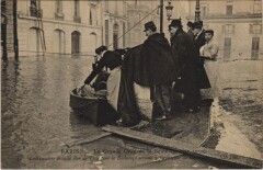 Inondations 1910 Paris Rue de Lille