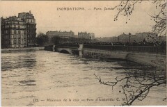 Inondations 1910 Paris Pont d'Austerlitz