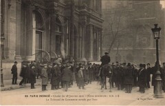 Inondations 1910 Paris Tribunal de Commerce