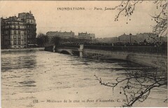 Inondations 1910 Paris Pont d'Austerlitz