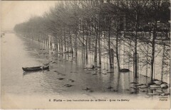 Les inondations de la Seine - Quai de Bercy à Paris 12e