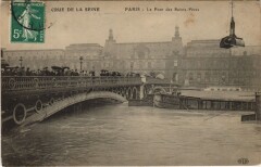 Inondations 1910 Paris Pont des Saints-Peres