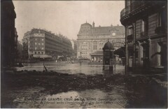 Inondations 1910 Paris Rue de l'Arcade