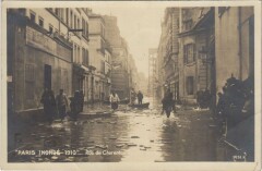 Inondations 1910 Paris Rue de Charenton