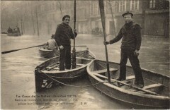 Inondations 1910 Paris Marins de Dunkerque