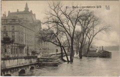 Inondations 1910 Paris Quai d'Orsay