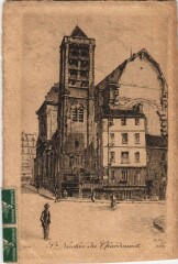 Ancien Vieux Paris Saint-nicolas-du-Chardonnet