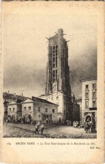 Ancien Vieux Paris Tour Saint-Jacques de la Boucherie