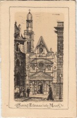 Ancien Vieux Paris Saint-Etienne-du-Mont