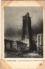 Ancien Vieux Paris Tour Saint-Jacques de la Boucherie