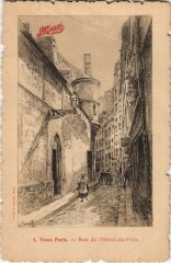 Ed. Maggi Vieux Paris Rue de l'Hotel-de-Ville