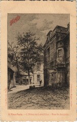 Ed. Maggi Vieux Paris Hotel de Lavalliere Rue Saint-Jacques