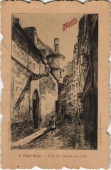 Ed. Maggi Vieux Paris Rue de l'Hotel-de-Ville