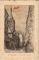 Ed. Maggi Vieux Paris Rue Saint-Severin