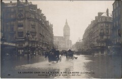 Inondations 1910 Paris Rue de Lyon