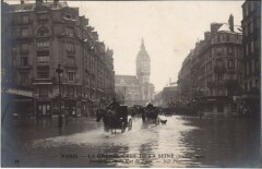 Inondations 1910 Paris Rue de Lyon