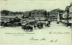 Marseille Quai de la Fraternite à Marseille