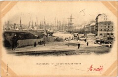 Marseille Le Quai de Rive Neuve à Marseille