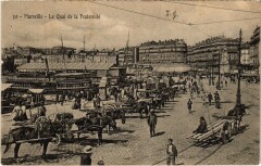 Marseille Le Quai de la Fraternite à Marseille