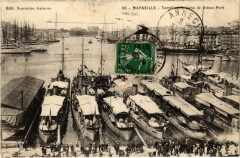 Marseille Torpilleurs dans le Vieux-Port à Marseille