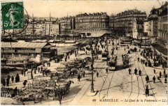 Marseille Le Quai de la Fraternite à Marseille