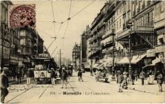 Marseille La Cannebiere à Marseille