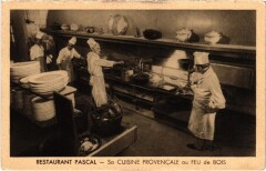 Marseille - Restaurant Pascal Sa Cuisine Provencale au Feu de à Marseille