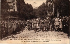 Marseille - Le Musique du Regiment d'Infanterie à Marseille