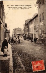 Marseille - Mirabeau Partie de l'Avenue Victor Hugo à Marseille