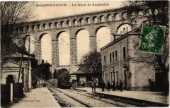 Roquefavour - La Gare et Acqueduc