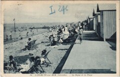Langrune-sur-Mer La Digue et la Plage à Langrune-sur-Mer
