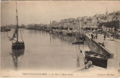 Trouville Le Port a Maree Haute