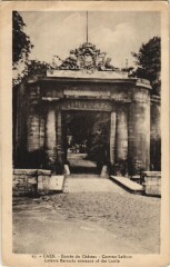 Caen Entree du Chateau - Caserne Lefevre