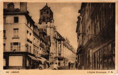 Calvados Lisieux L'Eglise Saint-Jacques à Lisieux