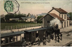 Pont-L'Eveque La Gare du tram de Cormeilles Tram Vapeur