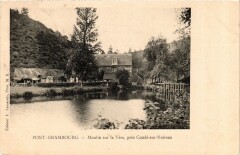 Calvados Pont-EramBOURG Moulin sur la Vere