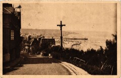 Calvados Trouville Vue générale croix