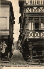 Lisieux Vieilles Maison Rue de la Paix à Lisieux