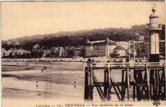 Trouville - Vue générale de la Plage